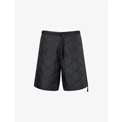 Peacemaker Mens Black Combat Quilted Woven Shorts