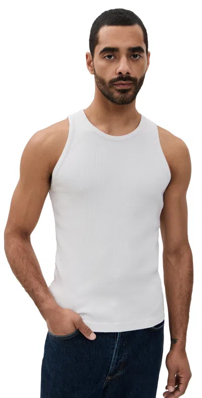 Agolde Viggo Tank In Powder