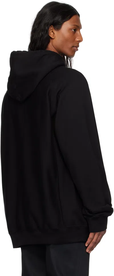 Takahiromiyashita The Soloist Black Oversized 'plainsong' Hoodie In Black