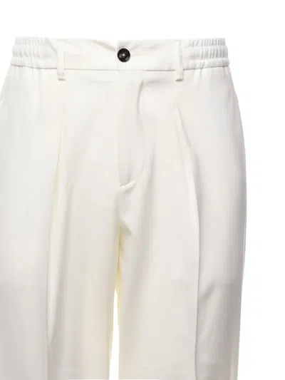 Be Able Tailored Linen Trousers In Beige