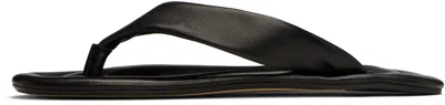 By Far Black Dasha Flip-flops In Bk001 Black
