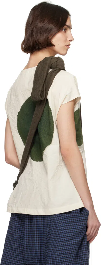 Sc103 Beige Mirror T-shirt In Multi