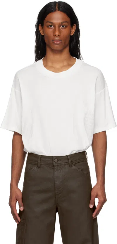 Bode Off-white Beaded Salt Marsh T-shirt In Cream