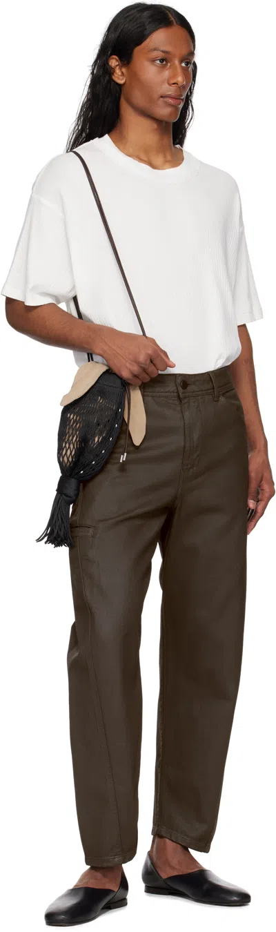 Bode Off-white Beaded Salt Marsh T-shirt In Cream