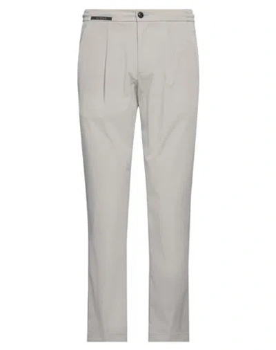 Re-hash Re_hash Man Pants Grey Size 35 Nylon, Elastane In Grey