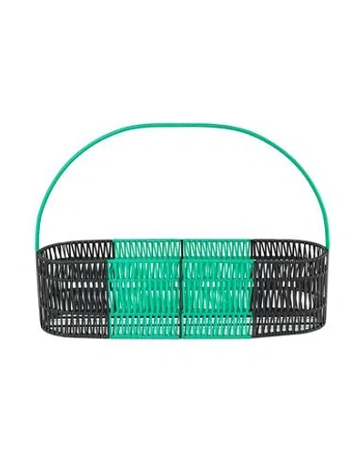 Marni Small Object For Home Green Size - Metal, Textile Fibers In Green