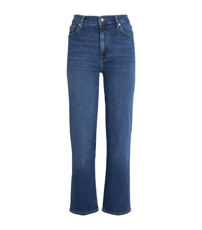 Frame Le Sleek Straight Jeans Stargirl In Blue