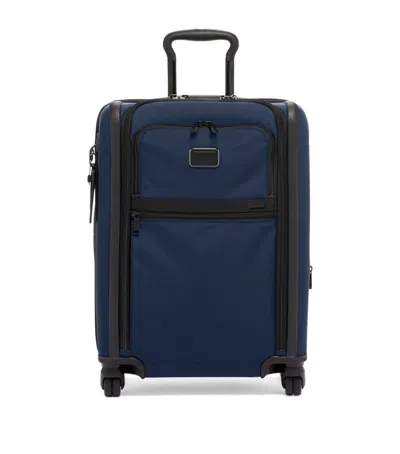 Tumi Alpha 3 Continental Dual Access 4 Wheel Carry-on Suitcase In Blue