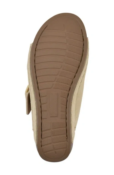 Cliffs By White Mountain Fearful Wedge Sandal In Butter Cream Suede