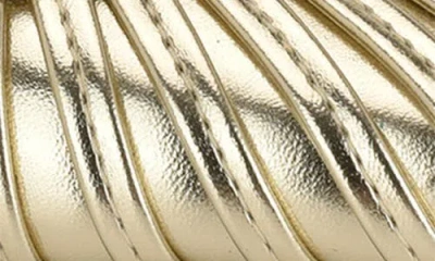 Nine West Women's Resta Pointy Toe Slingback Pumps In Gold