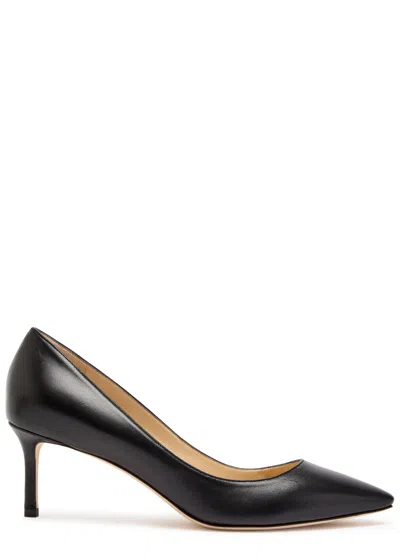 Jimmy Choo Pointed Toe Stiletto Heel Pumps In Black