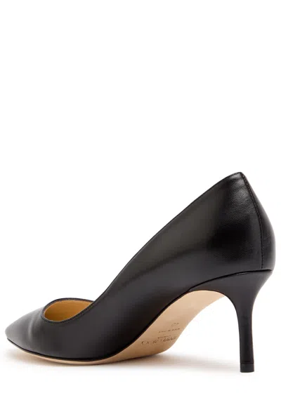 Jimmy Choo Pointed Toe Stiletto Heel Pumps In Black