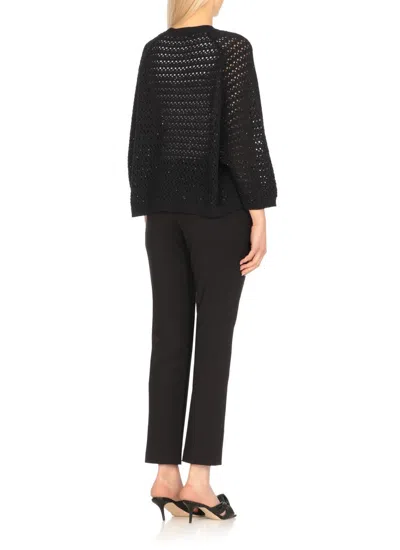 Shop Fabiana Filippi Sweaters In Blue