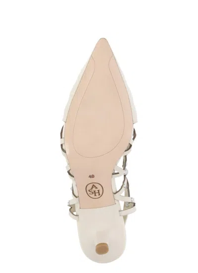 Ash 50mm Leather Pumps In Beige