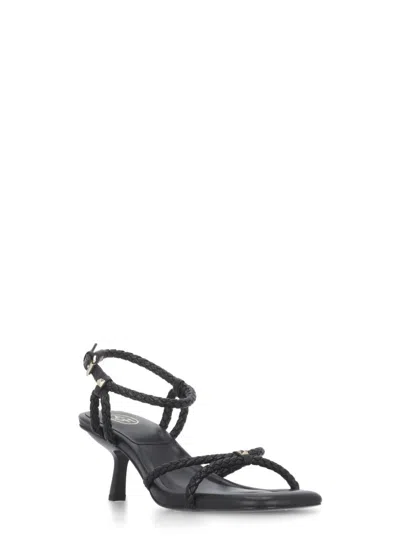 Ash Jessbis Ankle Strap Sandals In Black