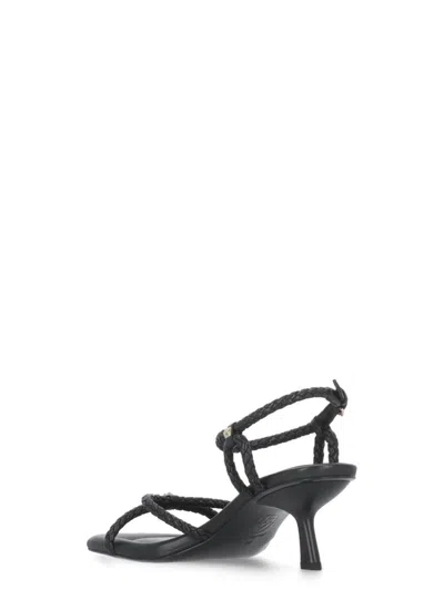Ash Jessbis Ankle Strap Sandals In Black