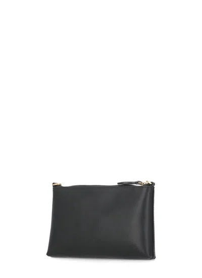 Pinko Flat Horizontal Mini Pouch In Black