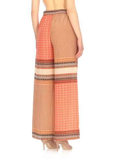 Antonelli Firenze Sasha Wide Leg Pants In Multi