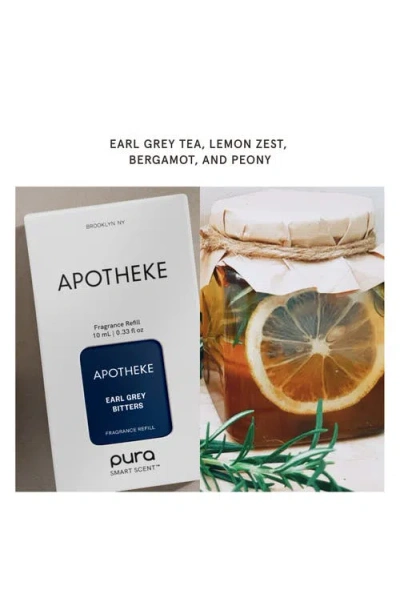 Apotheke X Pura 2-pack Smart Fragrance Diffuser Refills In Earl Grey Bitters