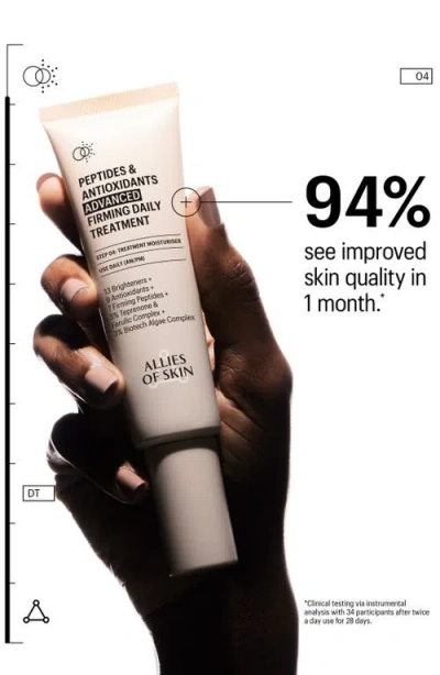 Allies Of Skin Peptides & Antioxidants Advanced Firming Daily Treatment In No Color