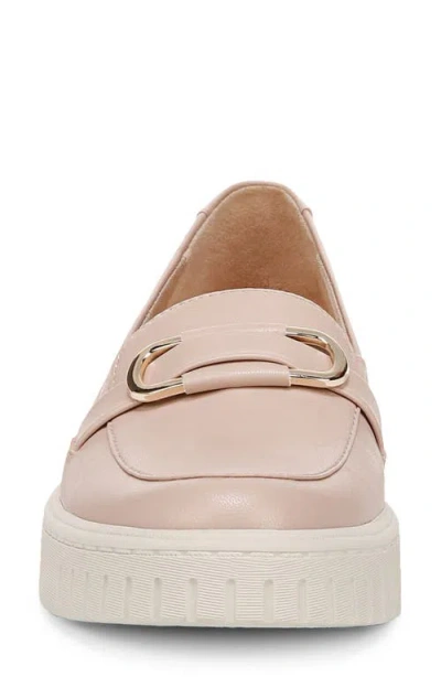 Lifestride Women's Geneva-bit Closed Round Toe Platform Loafers In Blush