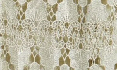 Frame The Lace Button Up Shirt In Soft Mint In Soft Mint