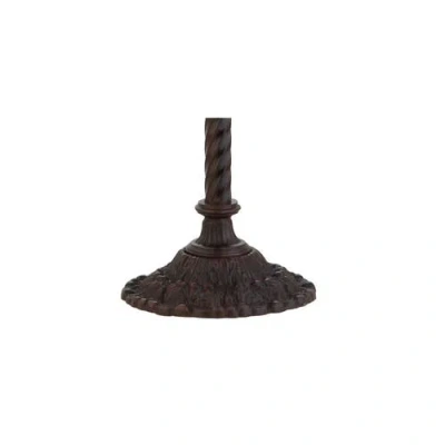 Jonathan Y Dragonfly Tiffany-style 71" Torchiere Led Floor Lamp In Bronze