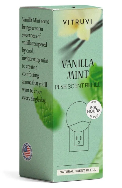 Vitruvi Forest Rain Push Plug-in Scent Refill In Vanilla Mint