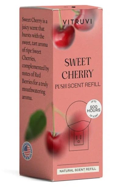 Vitruvi Forest Rain Push Plug-in Scent Refill In Sweet Cherry