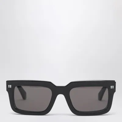 Off-white Clip-on Square Sunglasses In Black