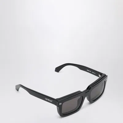 Off-white Clip-on Square Sunglasses In Black
