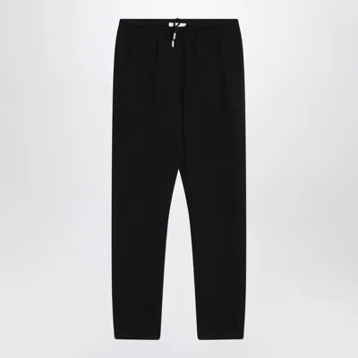 The Row Women's Teo Cotton And Cashmere Trousers In Black