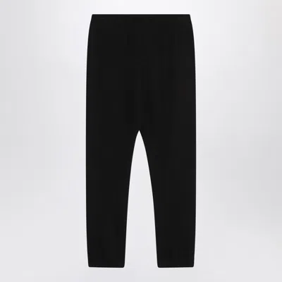 The Row Women's Teo Cotton And Cashmere Trousers In Black