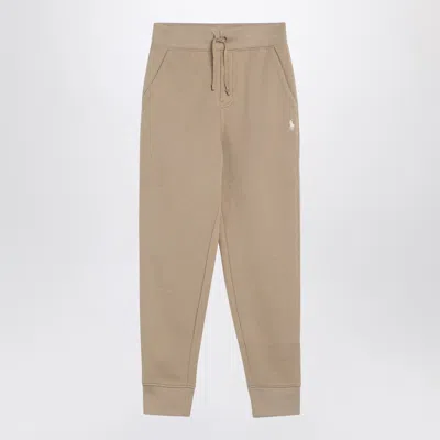 Polo Ralph Lauren Khaki Cotton-blend Jogging Trousers