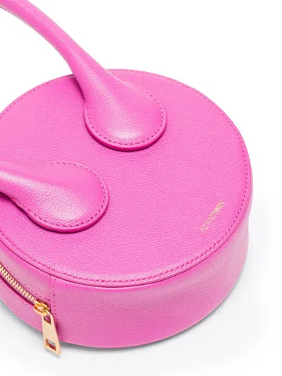 Az Factory Pre Az Factory X Ester Manas Round Cake Tote Bag In Fuchsia
