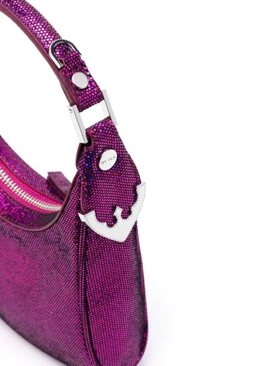 By Far Pre By Far Cosmo Shoulder Bag In Fuchsia