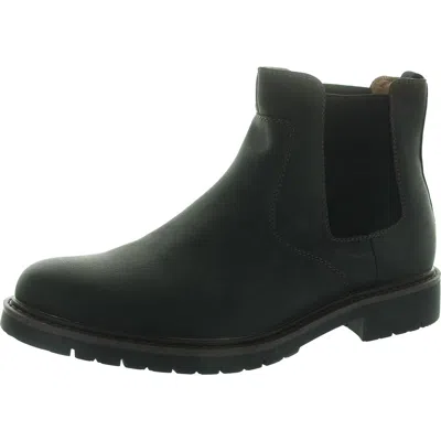 Dockers Mens Stretch Faux Leather Chelsea Boots In Multi