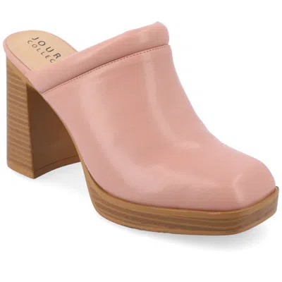 Journee Collection Izara Platform Mule In Multi