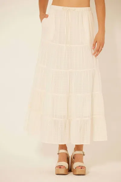Bila77 Canyon Crest Skirt In Sandshell In Multi