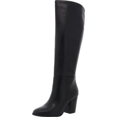 ALDO 4500344888 WOMENS TWO TONE LEATHER KNEE-HIGH BOOTS 