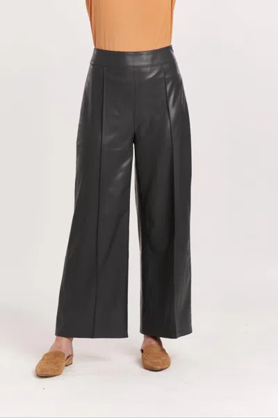 Another Love Sparkle Wide Leg Pants In Iron In Grey