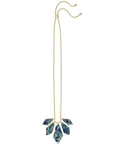 Kendra Scott Mari 14k Pendant Necklace In Multi