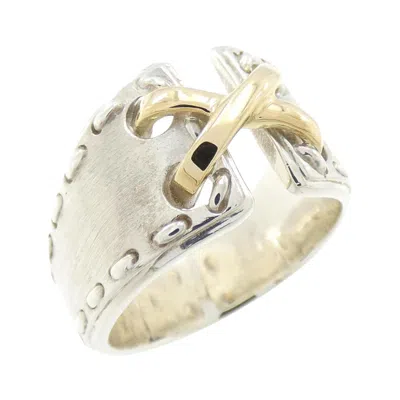 Pre-owned Hermes Ring Jewelry () In Silver