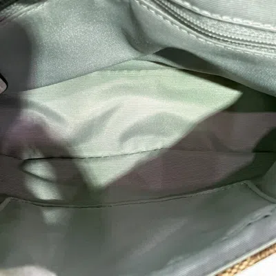 Pre-owned Coach Multi-color White Pvc Coated Canvas Leather Shoulder Bag () In Multi-color, White