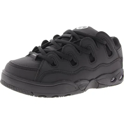 Osiris D3 Og Mens Mixed Media Faux Leather Skate Shoes In Multi
