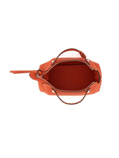 Fendi By The Way Saddle Bag Medium In Red