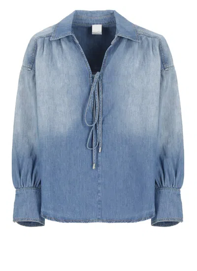 Shop Pinko Shirts In Blue