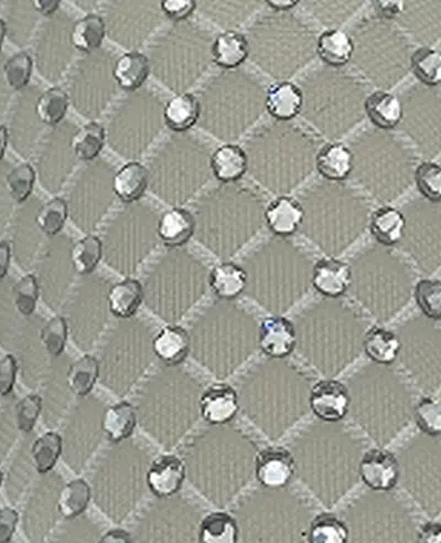 Reaction Kenneth Cole Reaction - Bonne Crystal Mesh Espadrille In Cream Crystal Mesh