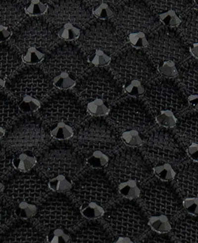 Reaction Kenneth Cole Reaction - Buenita Crystal Mesh Sandal In Black,black Mesh