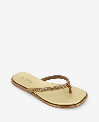 Reaction Kenneth Cole Reaction - Wynwood Jewel Thong Sandal In Bronze